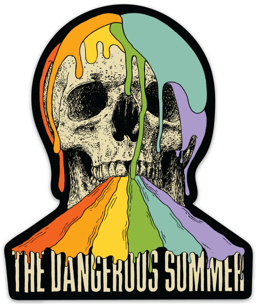 Skull 5 inch Magnet – The Dangerous Summer