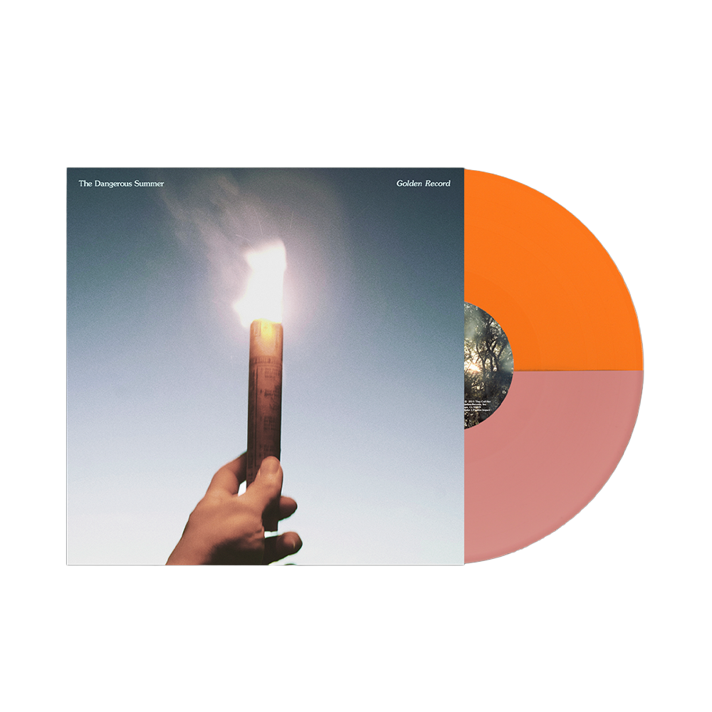 Golden Record Half Orange Half Pink Vinyl (Signed) – The Dangerous