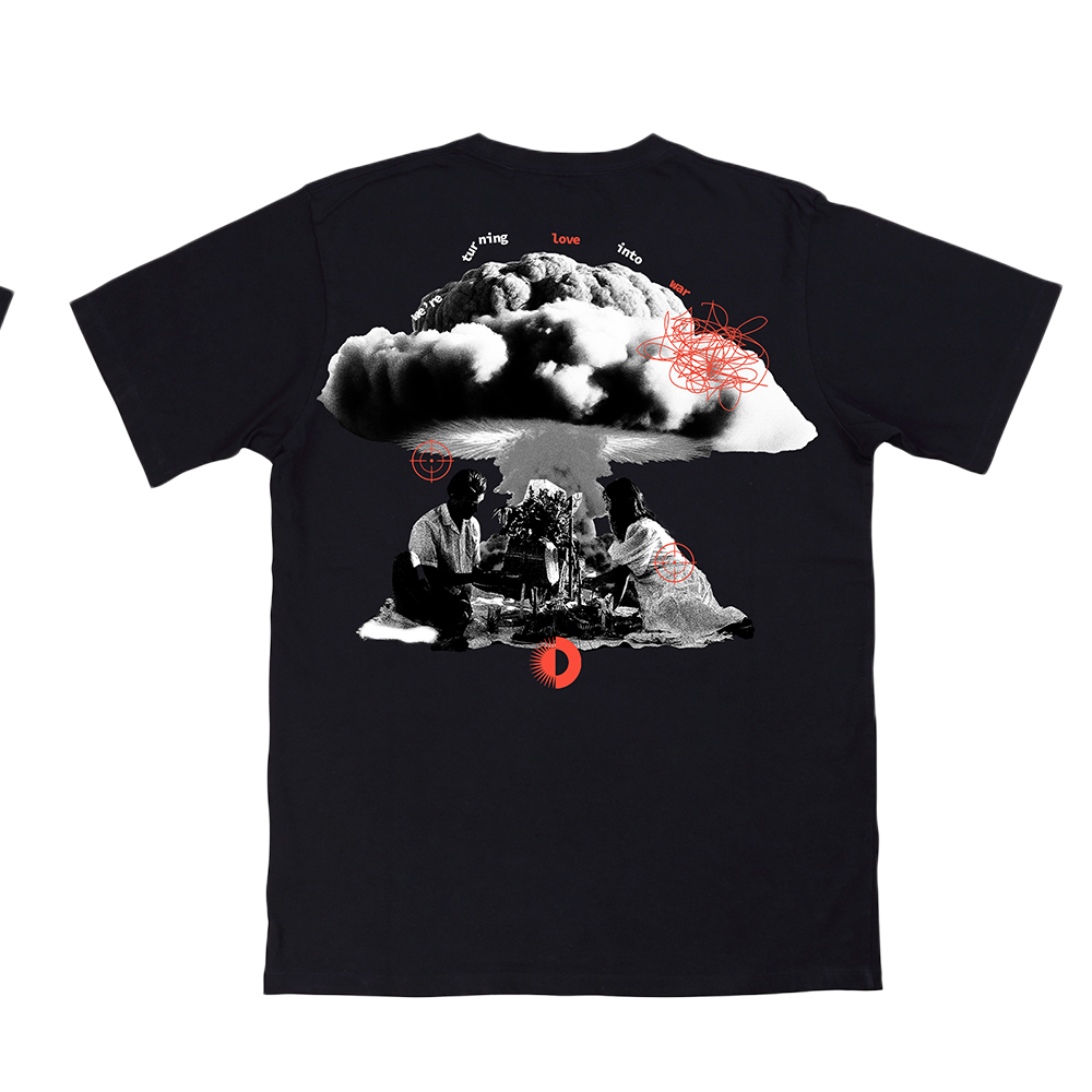 Turning Love Into War T-Shirt – The Dangerous Summer
